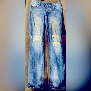 Men Ksubi jeans van winkle high rage